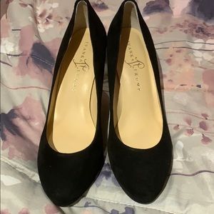 Ivanka Trump black suede pumps size 9